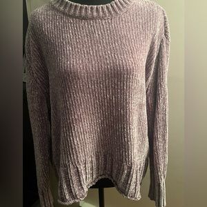 soft purple sweater